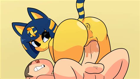 Rule 34 - 1boy 1boy1girl 1girls animal crossing animated ankha anus