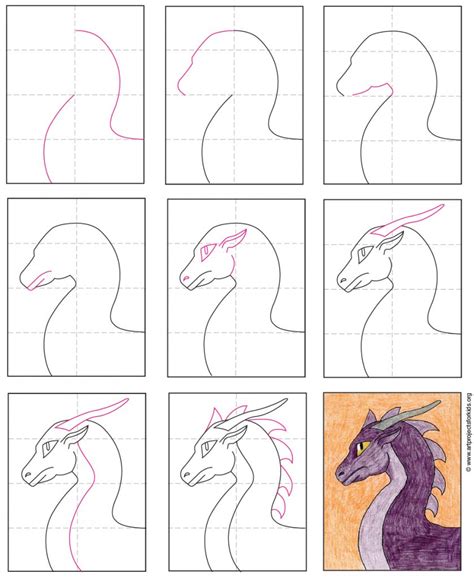 How To Draw A Dragon Easy Step By Step For Beginners - img-urethra