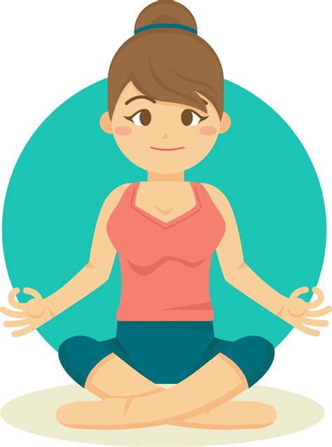 Download Animated Yoga Pose Meditation | Wallpapers.com