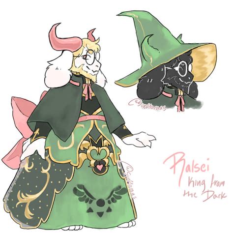 Ralsei Adult by king-k-rouxls on DeviantArt