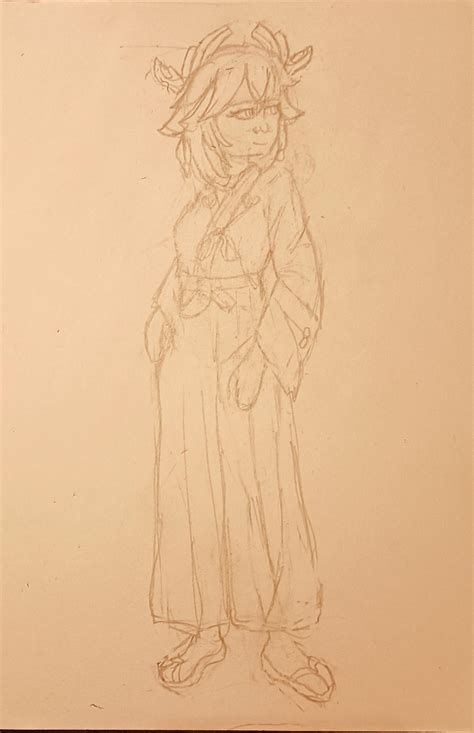 how to make an outfit for a shrine maiden 2