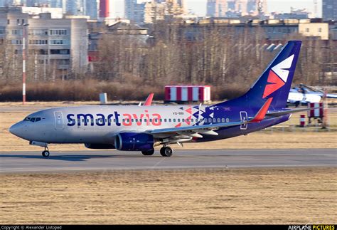 VQ-BBI - Smartavia Boeing 737-700 at St. Petersburg - Pulkovo | Photo ...