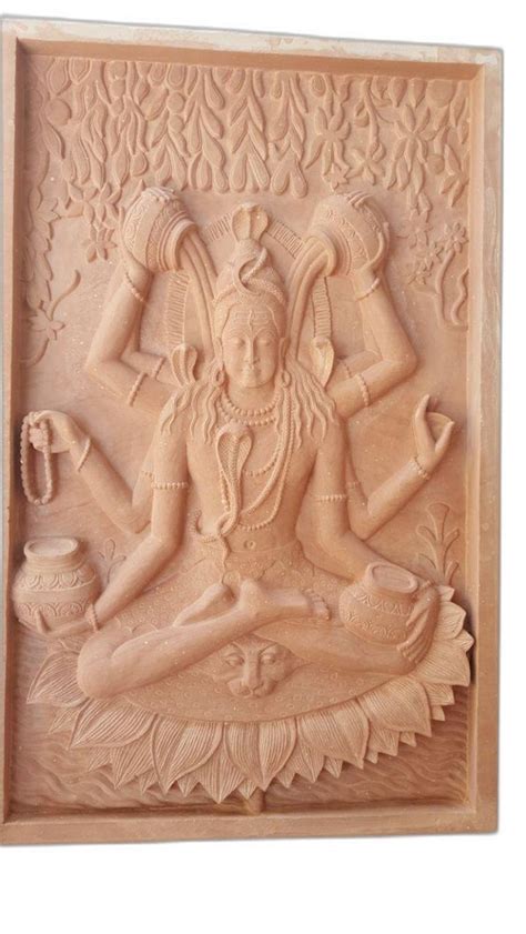 Beige Stone Hand Carved Wall Panel at Rs 3500/sq ft in Dausa | ID ...