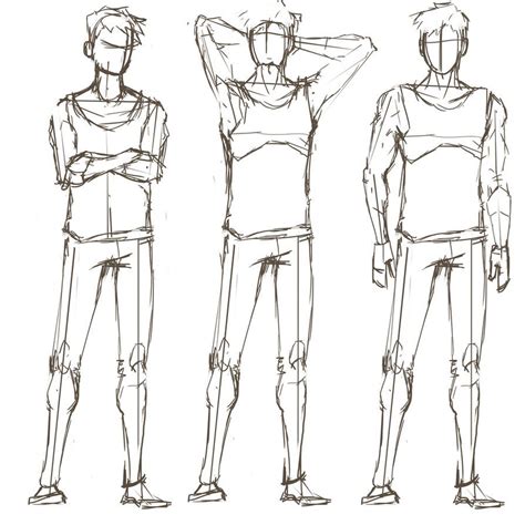 character_pose_sketch_by_retrospektre-d54bgg2.png (894×894) | Drawing ...