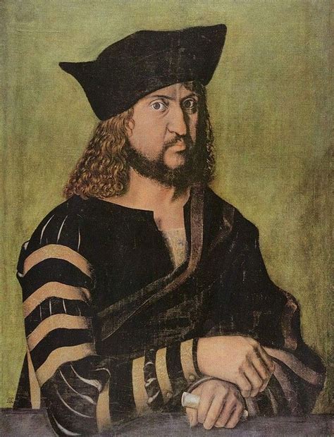 с.1500,Фридрих II Мудрый, курфюрст Саксонии в 1486-1525. Альбрехт Дюрер ...