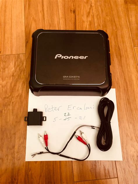 (SOLD) FS Pioneer GM-DX874(refurb) and Toro Tech MRX2 | DIYMobileAudio ...