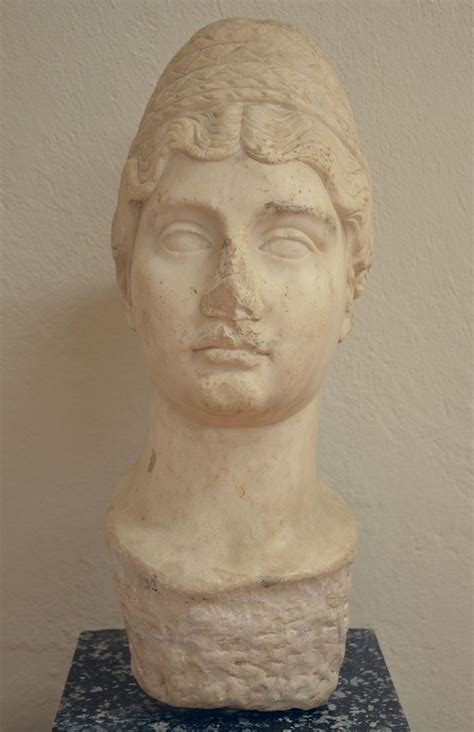 Portrait bust of a woman from the antonine era apollonia albania – Artofit