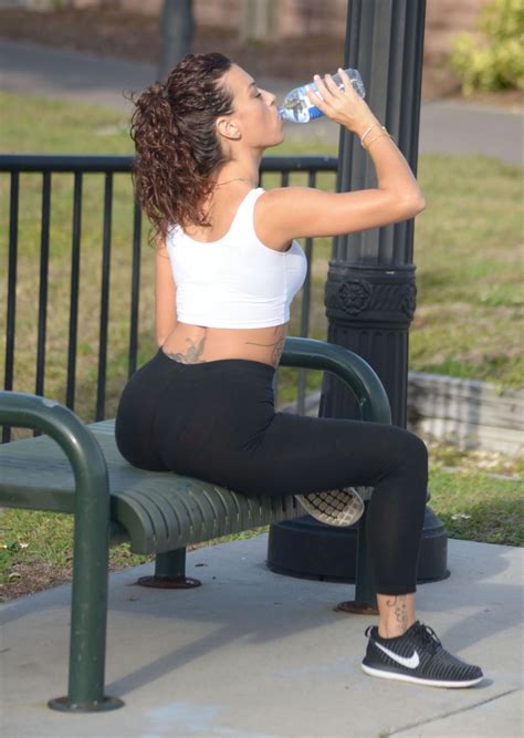 VICTORIA BANXXX Working Out at a Park in Miami 01/24/2017 – HawtCelebs