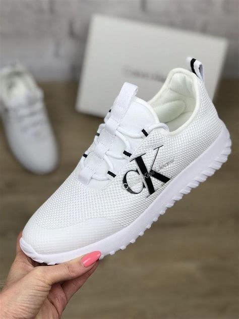 Кроссовки женские calvin klein patris white белые оригинал — цена 2660 ...