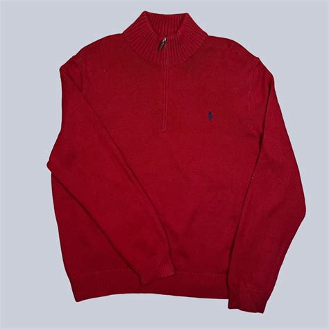 Ralph Lauren Quarter Zip Ralph Lauren 1/4 zip in... - Depop