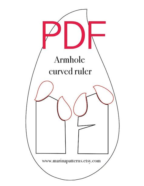 French Curve for Sewing Sewing Ruler Template Sewing Curve | Etsy