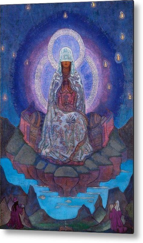 Mother of the World Metal Print by Nicholas Roerich | Nicholas roerich ...