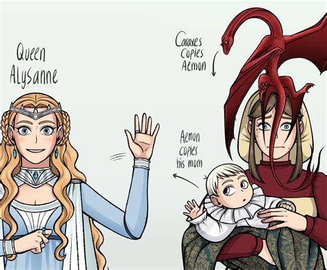 Little aemon targaryen and caraxes fanart by ackerbangbang on x 3 3