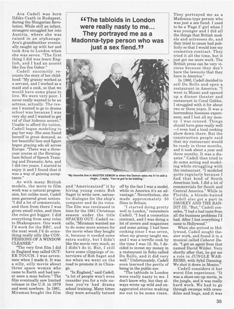 Ava CADELL : Biography and movies