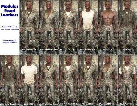 Modular Road Leathers at Fallout 4 Nexus - Mods and community