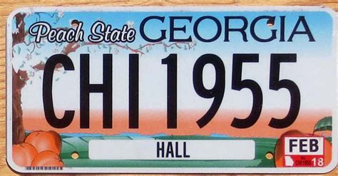 Georgia | Product categories | Automobile License Plate Store ...