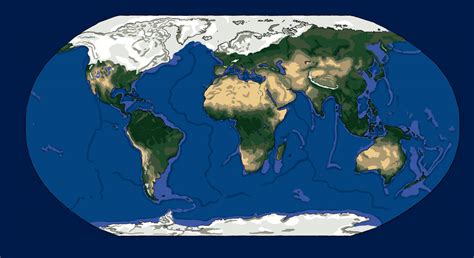 Pleistocene World Map by jesusgamarra on DeviantArt