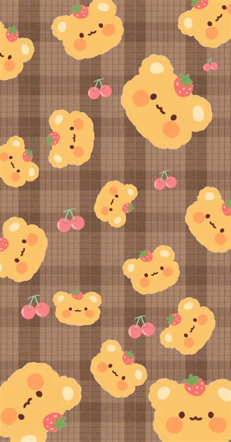 wallpaper bear lucu estetick gambar lucu