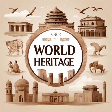 Premium Photo | Preserving Our Legacy Celebrating World Heritage Day