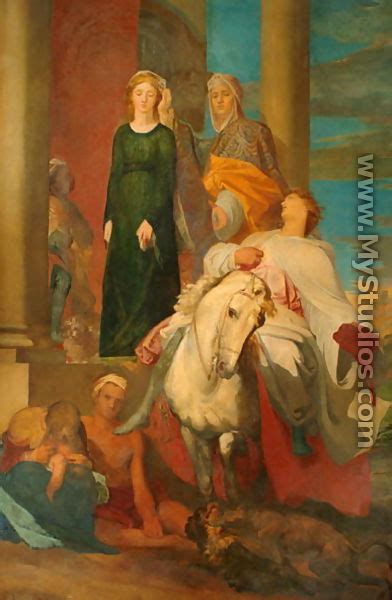 Guelphs and Ghibellines, 1846 by George Frederick Watts - MyStudios.com