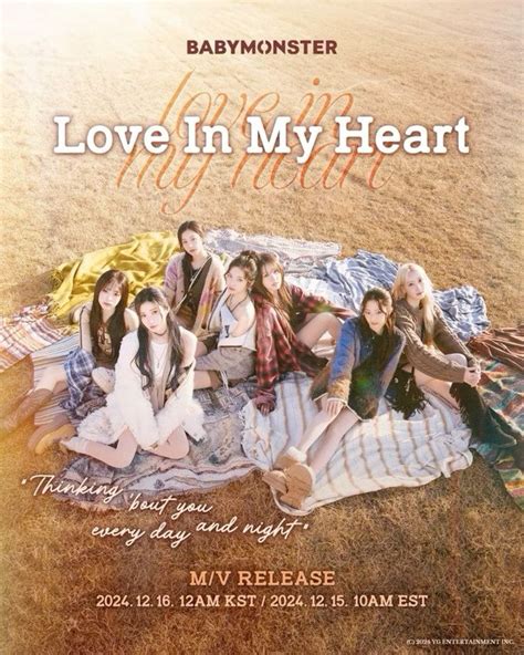 love   heart babymonster concept photo monster songs heart