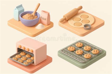 Step By Step For Baking Cute