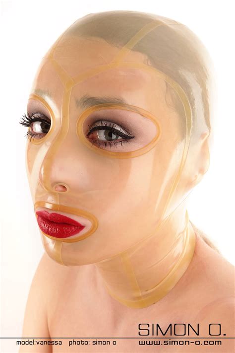 Latex hood in transparent | Women & Men
