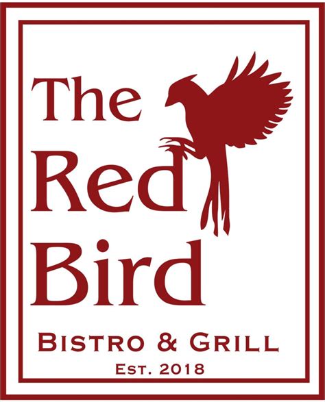 Menu – The Red Bird Bistro & Grill