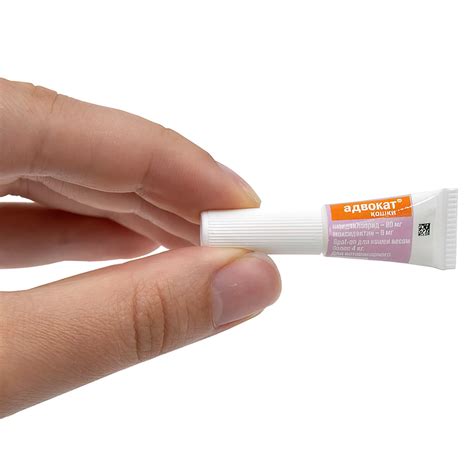 Bayer Адвокат капли для кошек 4-8 кг от чесоточных клещей, блох и ...