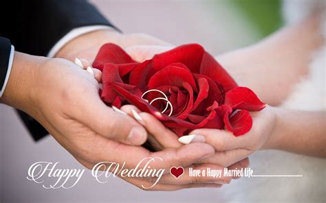 Happy Marriage Wishes Wallpaper