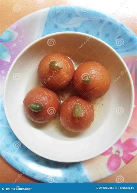Indian Home Made Golap Jaamun Stock Photo - Image of golap, evening