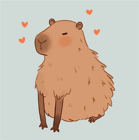 "Capybara cute illustration - Nice Capybara" Sticker for Sale by ...