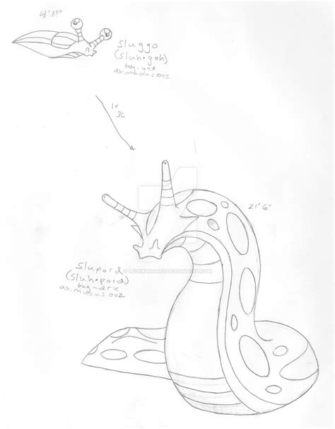 giant slug fakemon  legendguard  deviantart