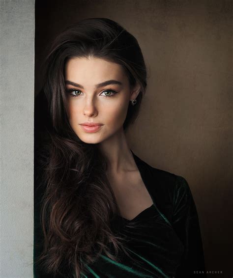 Sean Archer, model, women, Bogdana Kadritskaya, glamour | 1506x1800