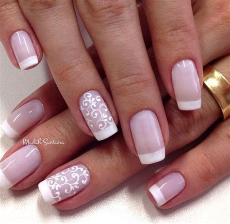 50 Amazing French Manicure Designs - Cute French Nail Arts 2025