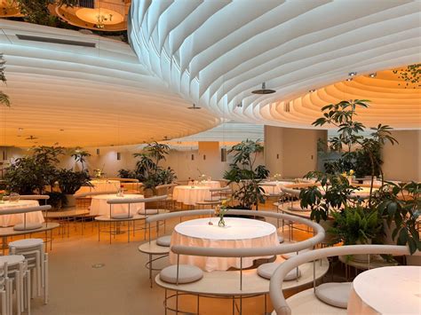 circles textile fabric ceiling