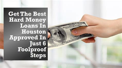 hard money loans  houston hard money loans money