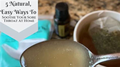 how to soothe a sore throat at home