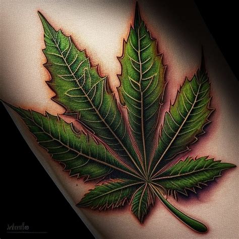 69 Marijuana Leaf Tattoo Ideas - TattooClue.com