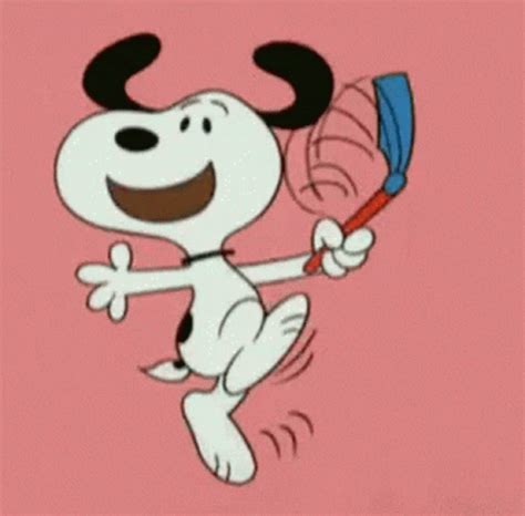 Snoopy Happy Dance Emoticon