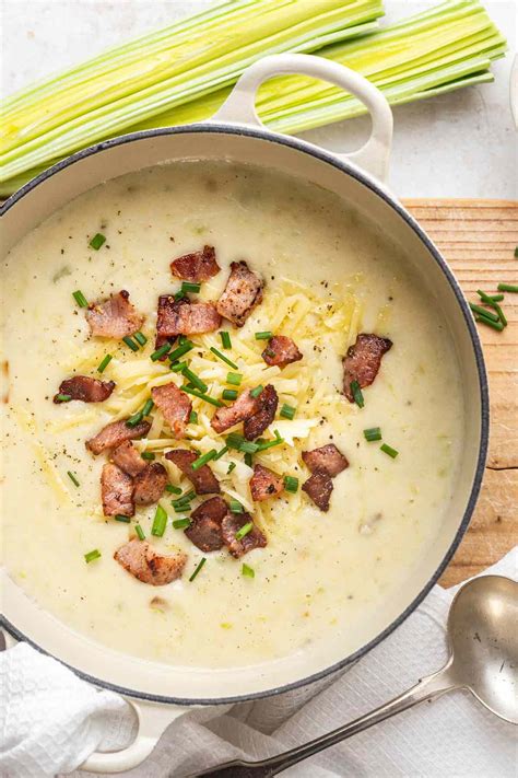 Bacon Potato Leek Soup