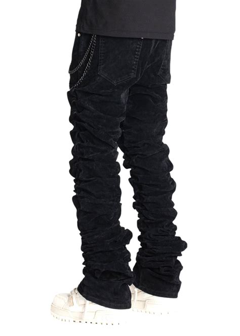 ALL BLACK SUPER STACKED DENIM V2 - Probus