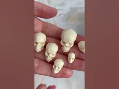 Череп из полимерной глины/ Лепка черепа #лепка #глина #полимернаяглина ...