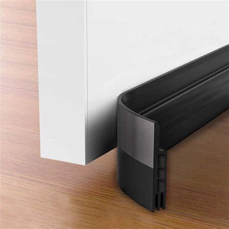 how to install a door sweep on an exterior door