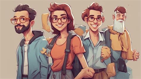 create   cartoon illustration   character  yuceraines fiverr