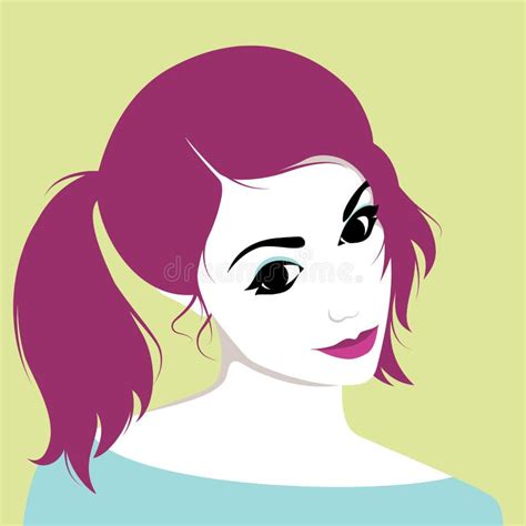 Naughty girl stock vector. Illustration of show, tongue - 16488610