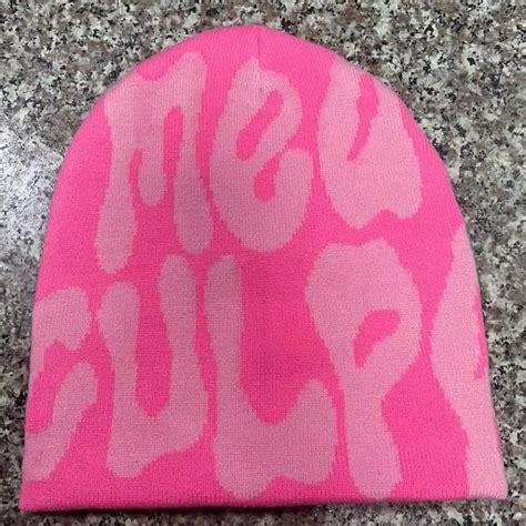 Mea Culpa Beanie / Beanie Hat / Y2K Hat - Etsy