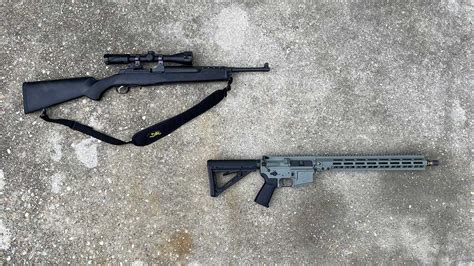 ruger mini   ar   battle    worlds favorite  rifle