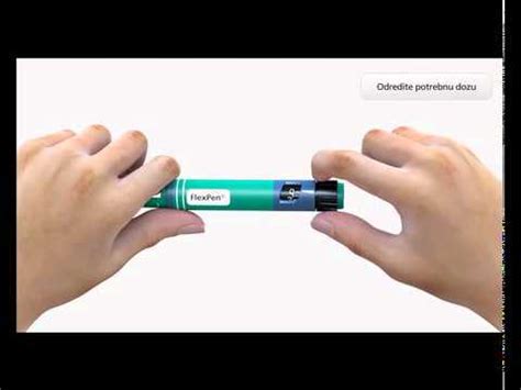 FlexPen uputstvo za upotrebu - YouTube