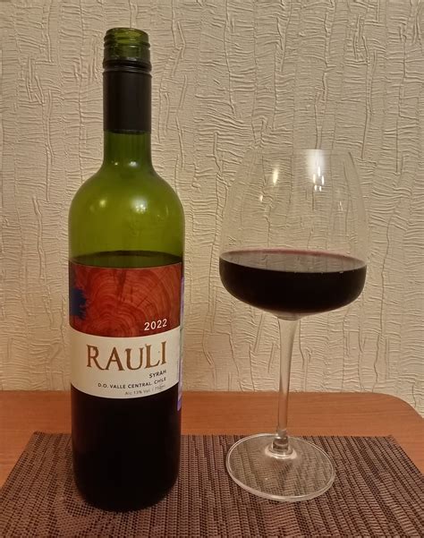Вино красное сухое Rauli Syrah | отзывы